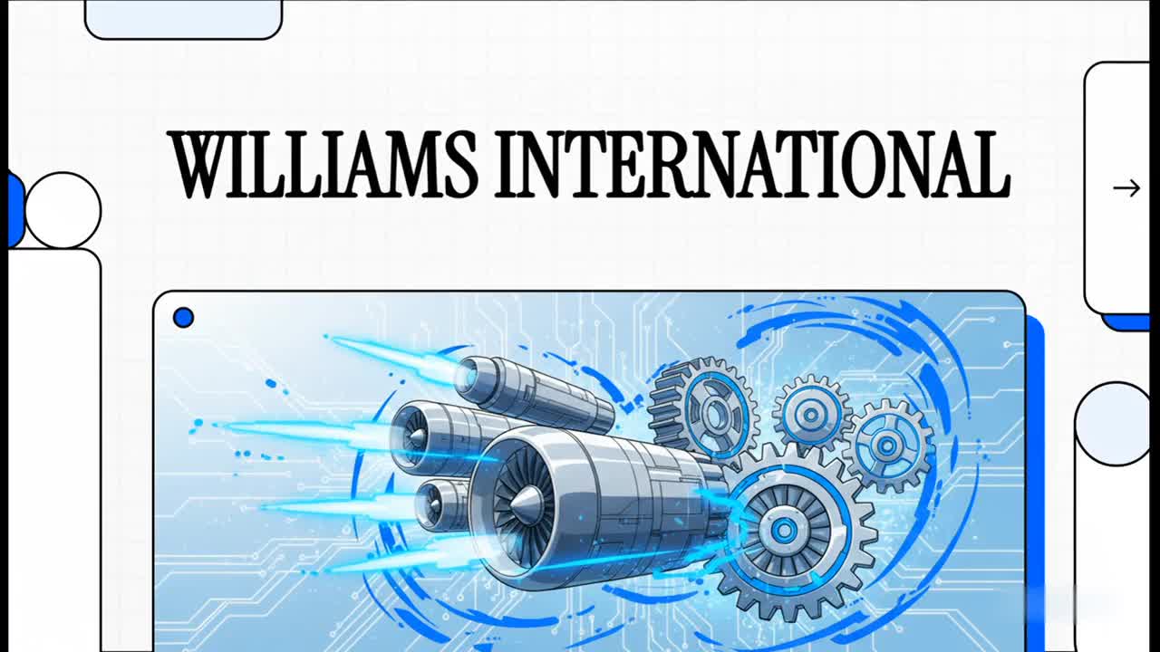 Williams International Video Brochure Preview